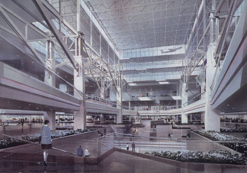 Denver International Airport: Concourses A, B, & C