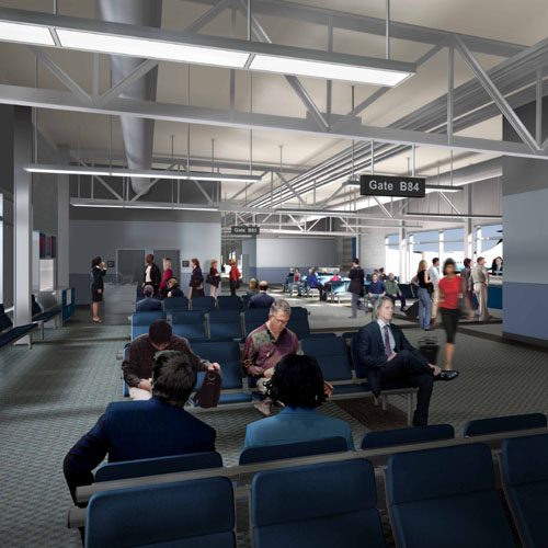 Denver International Airport - UAL Concourse B Regional Jet Facility